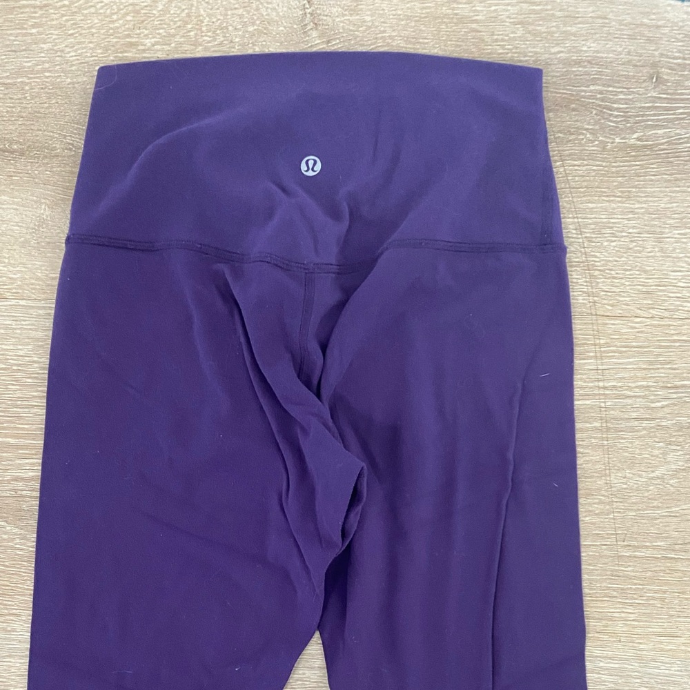 Purple lululemon leggings